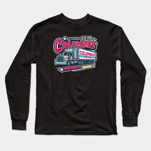 Columbus Trucker Long Sleeve T-Shirt